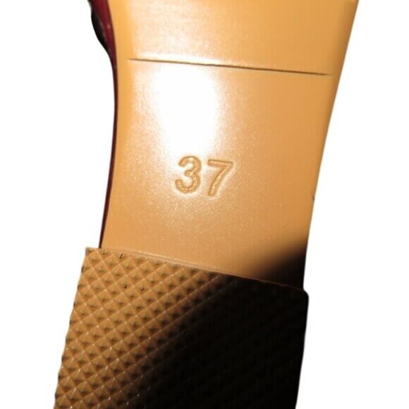 Dolls Kill Suede & Patent Leather Platform Boot Wedges Pink & Red NWT size 7 37 - Picture 8 of 10